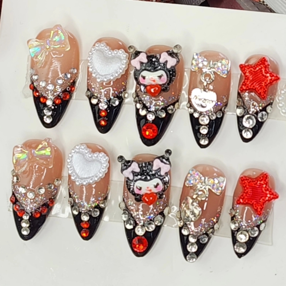 Press-on nails.